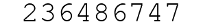 Number 236486747.
