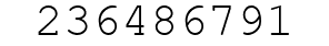 Number 236486791.