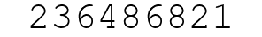 Number 236486821.