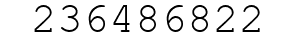 Number 236486822.