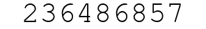Number 236486857.