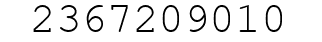 Number 2367209010.