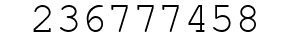 Number 236777458.