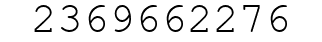 Number 2369662276.