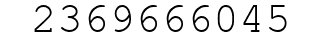 Number 2369666045.