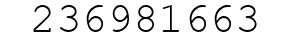 Number 236981663.