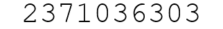 Number 2371036303.