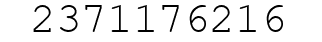 Number 2371176216.