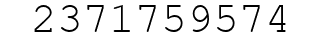 Number 2371759574.
