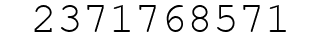 Number 2371768571.