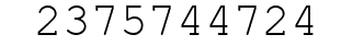 Number 2375744724.