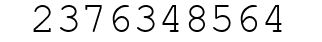 Number 2376348564.