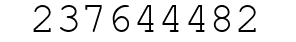 Number 237644482.