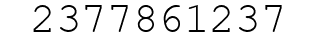 Number 2377861237.