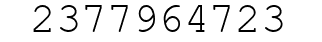Number 2377964723.