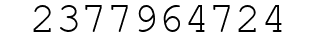 Number 2377964724.