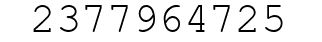 Number 2377964725.