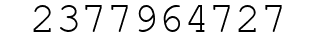 Number 2377964727.
