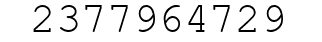 Number 2377964729.