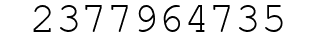Number 2377964735.