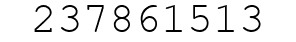 Number 237861513.