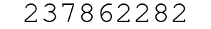 Number 237862282.