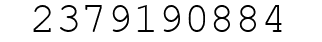 Number 2379190884.