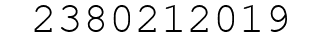 Number 2380212019.