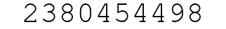 Number 2380454498.