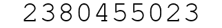 Number 2380455023.
