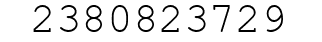 Number 2380823729.