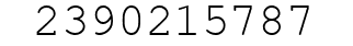 Number 2390215787.