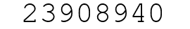 Number 23908940.