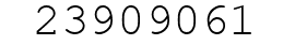 Number 23909061.