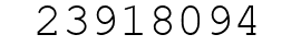 Number 23918094.