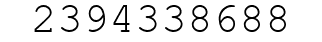 Number 2394338688.