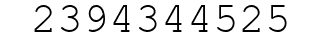 Number 2394344525.