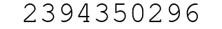 Number 2394350296.