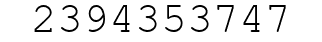 Number 2394353747.