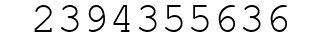 Number 2394355636.