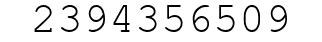 Number 2394356509.