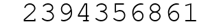Number 2394356861.