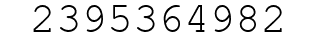 Number 2395364982.