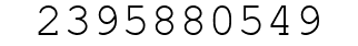 Number 2395880549.