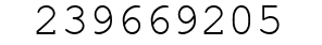Number 239669205.
