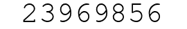 Number 23969856.