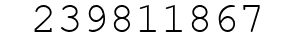 Number 239811867.