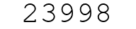 Number 23998.