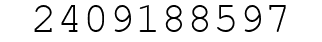 Number 2409188597.