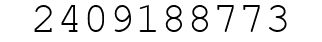 Number 2409188773.